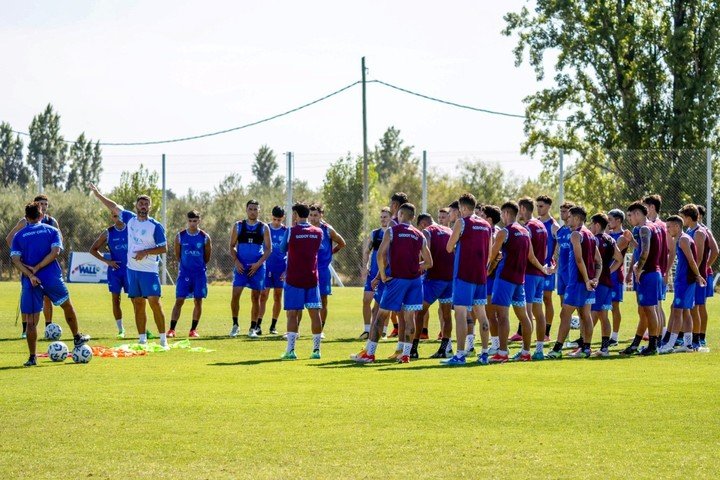 Godoy Cruz realiza la pretemporada en Chile (Prensa Godoy Cruz).