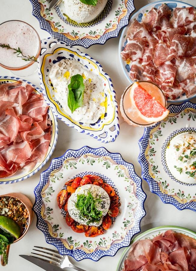 Algunos de los antipasti que se pueden degustar en uno de los restaurantes italianos de Madrid más solicitados, Bel Mondo. /DR