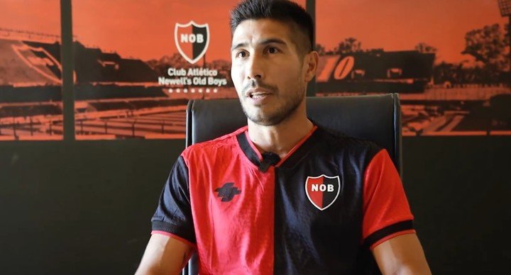 Luciano Lollo es jugador de Newell's.