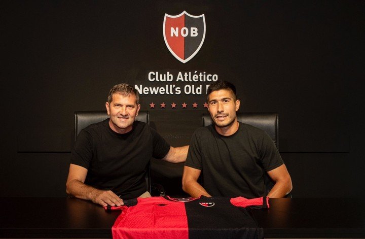 Luciano Lollo es jugador de Newell's.