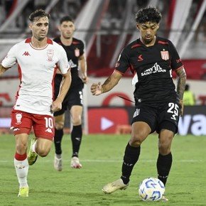 Medina debutó en Estudiantes: entró en el segundo tiempo ante Huracán