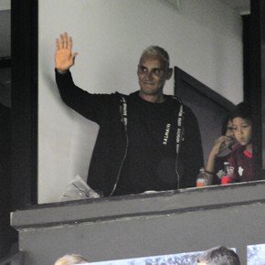 Keylor Navas fue a ver a Newell's: "¡Pura vida!"
