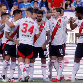 Estreno positivo del nuevo River de Gallardo: le ganó a la U. de Chile con goles de Lanzini y Borja