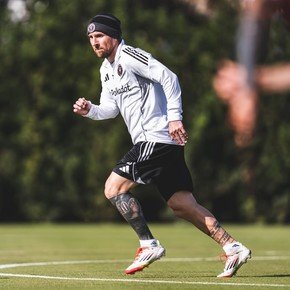 ¿Por qué Lionel Messi se entrenó con gorrito de lana en el inicio de la pretemporada de Inter Miami?