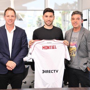 Con la Copa del Mundo: la presentación especial de River a Montiel