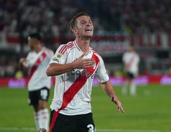 Galoppo, el titular que perdió River para el partido ante San Martín. Foto: Marcelo Carroll