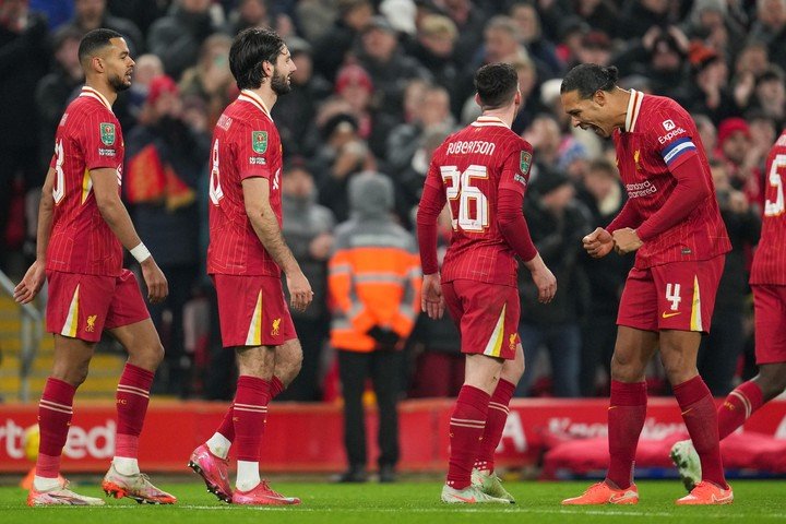 Liverpool y un gran presente. (Foto: AP)