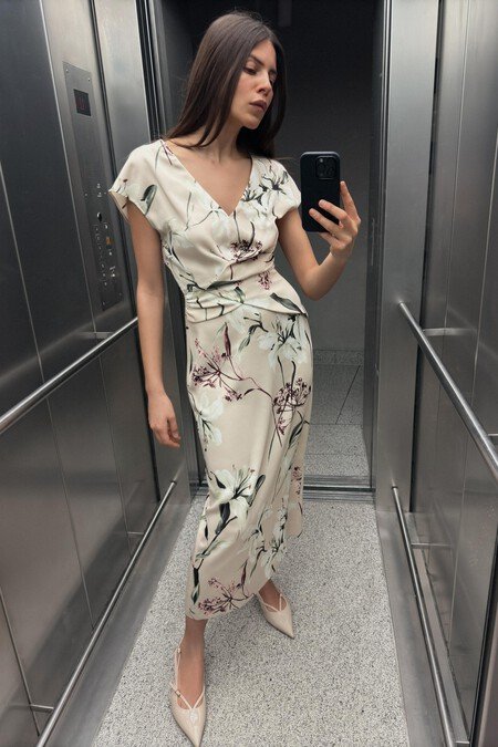 vestido de zara