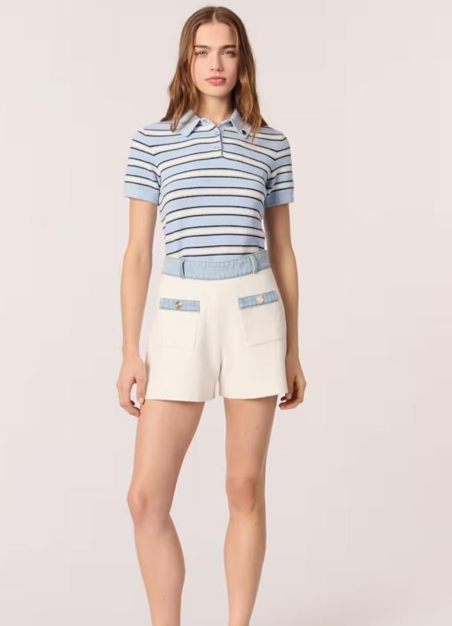 Short de punto de Maje, 195 euros.