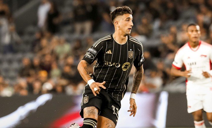 Cristian Olivera en Los Angeles FC.