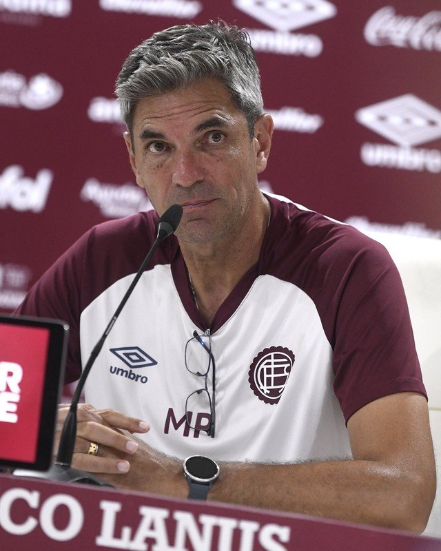 Mauricio Pellegrino, entrenador de Lanús. (FOTO: Prensa Lanús).