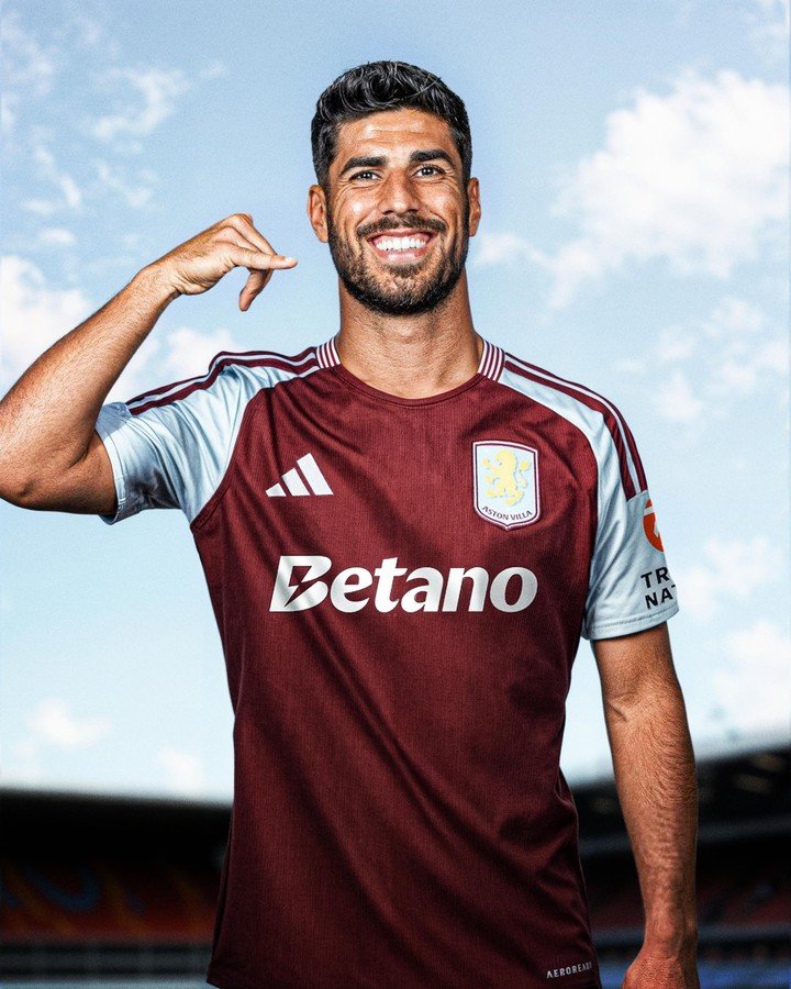 El español Marco Asensio jugará en el Aston Villa también.