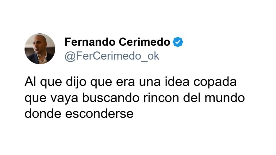 Cerimedo, sobre el explosivo tuit de Milei.