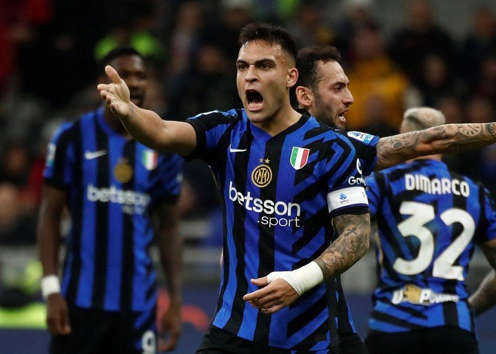 Juega el Inter Milan de Lautaro Martinez (REUTERS).