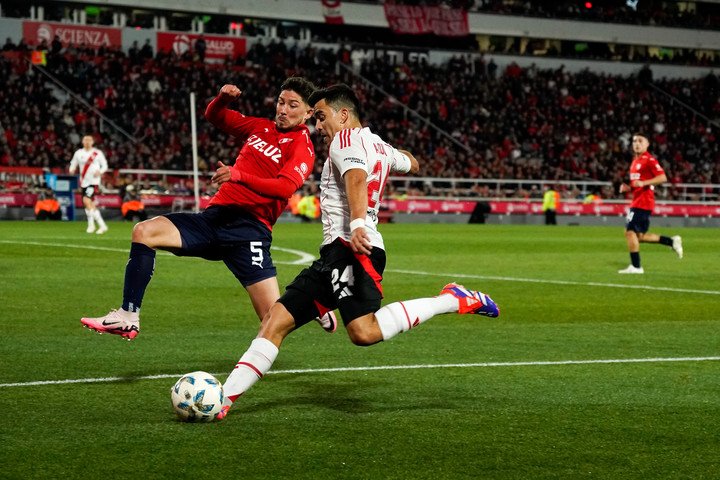 Último partido entre Independiente y River, en septiembre del año pasado. (Foto: Maxi Faillá)