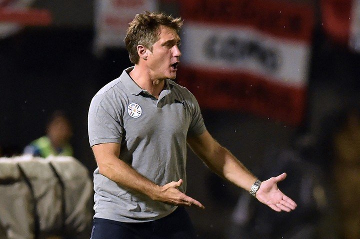 Dirigió un total de 17 encuentros para la selección de Paraguay. (Photo by Norberto DUARTE / AFP)