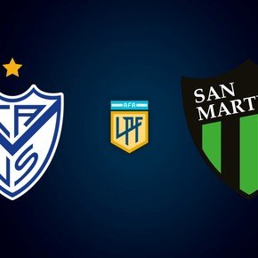 Vélez vs. San Martín (SJ), por el Torneo Apertura: día, horario y por dónde ver