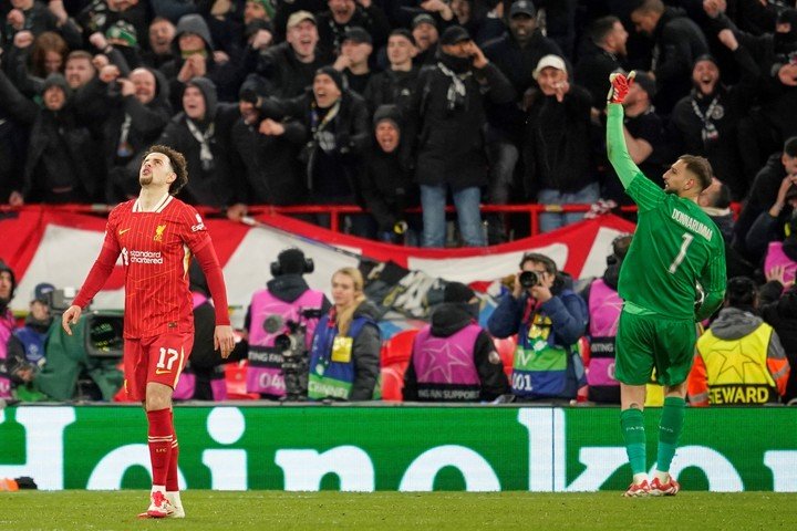 La eliminación del Liverpool fue la más fuerte de la Champions (AP Photo/Dave Thompson).