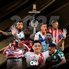 Uno por uno, los 32 clasificados a la fase de grupos de la Copa Libertadores 2025