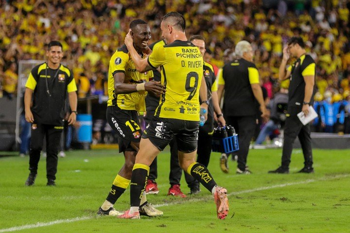 Barcelona de Ecuador, presente en la Copa.
EFE/ Jonathah Miranda