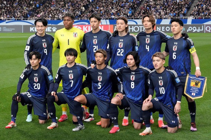 Japón es el primer clasificado al Mundial 2026.
(AP Photo/Eugene Hoshiko)