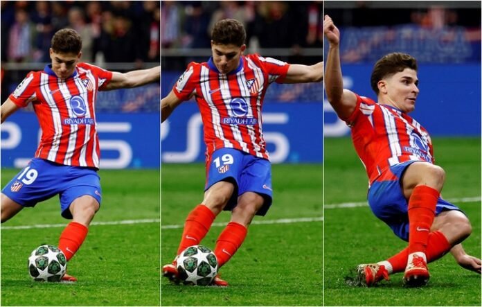 Julián Álvarez habló por primera vez del penal anulado ante el Real Madrid: