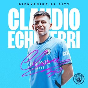 El Diablito Echeverri fue presentado en Manchester City: ¿qué número de camiseta usará?