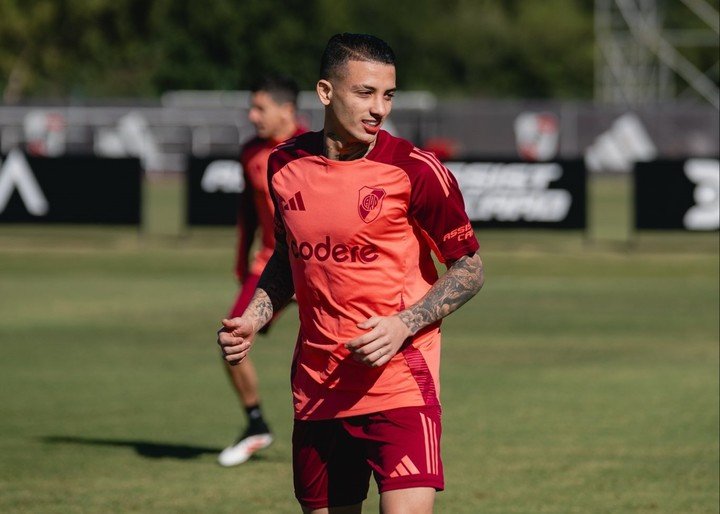 Kevin Castaño, flamante refuerzo de River. Prensa River.