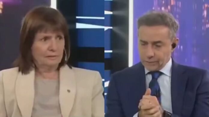 Majul se quebró en vivo y Bullrich aseguró que el grupo que la insultó era “violento, politizado y del Polo Obrero”