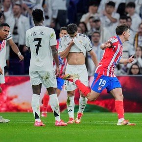 Video: el golazo de Julián Álvarez ante Real Madrid y cuántos totaliza en la temporada