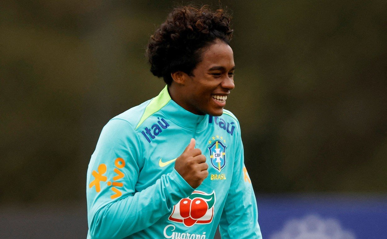 Endrick reemplazó a Neymar en la convocatoria. (FOTO: REUTERS).