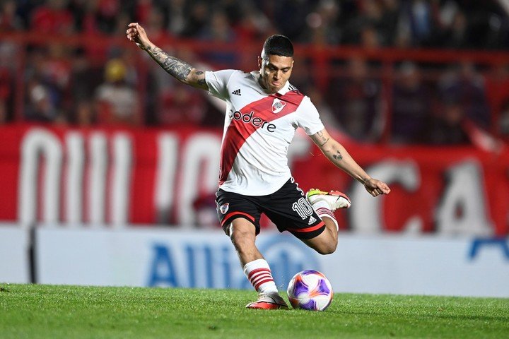Quintero y las posibilidades que tiene de volver a River (Prensa River).