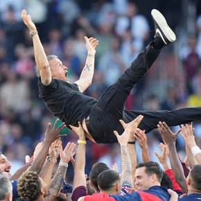 PSG campeón de la Ligue 1 antes de enfrentar al Dibu Martínez en la Champions