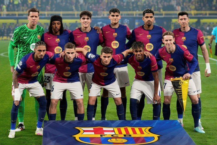 El Barcelona quiere la sexta.
(AP Photo/Matthias Schrader)