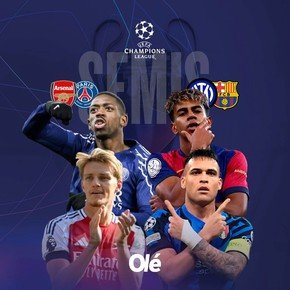 El mapa de la Champions: sin el Real Madrid, cuándo y cómo se jugarán las semifinales