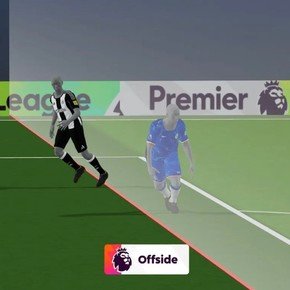 El offside semiautomático se usará en la Premier League