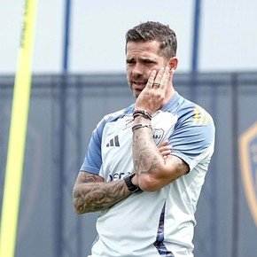 Gago se recuperó y conduce la práctica de Boca: se viene otro partido clave para el DT