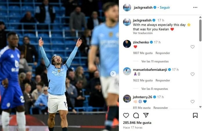 El gol más especial de Grealish: convirtió en el 25º aniversario del fallecimiento de su hermano menor