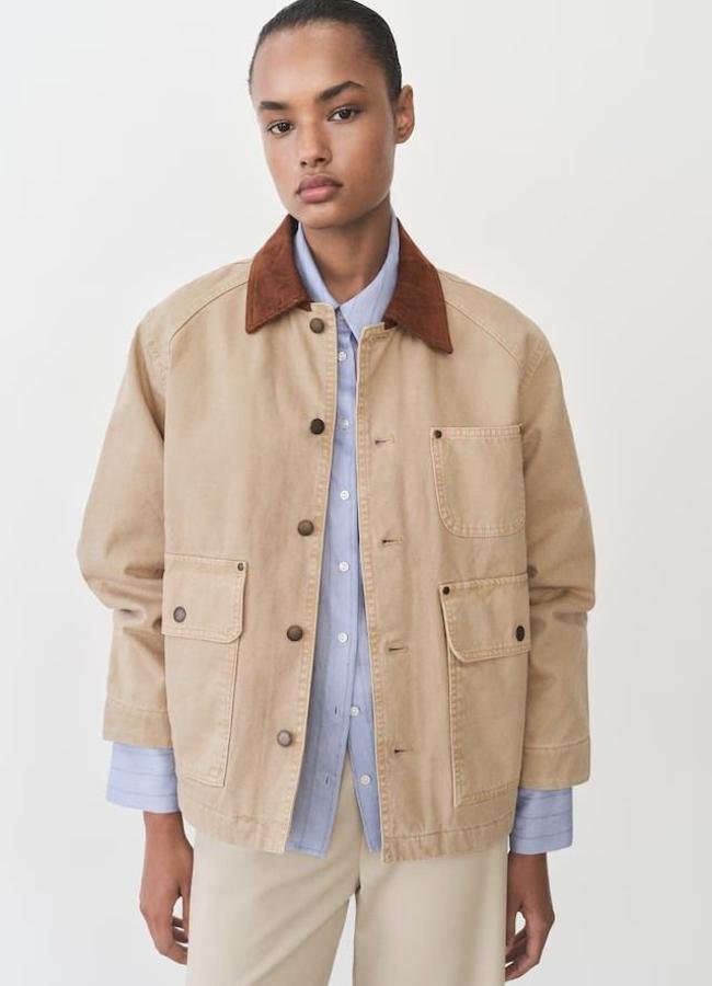 Chaqueta parka vaquera