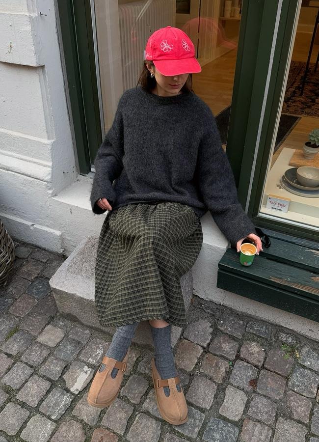 Así lleva las influencers los nuevos zuecos de Ugg en Copenhagen Fashion Week. / @poppyalmond