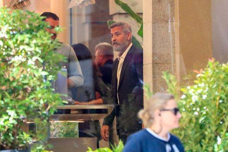 George Clooney en Madrid