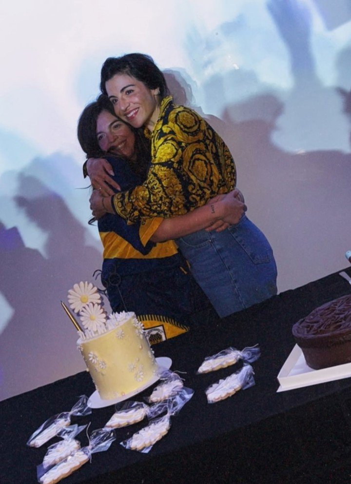 Fotos cumpleaños Dalma Diego Claudia Maradona