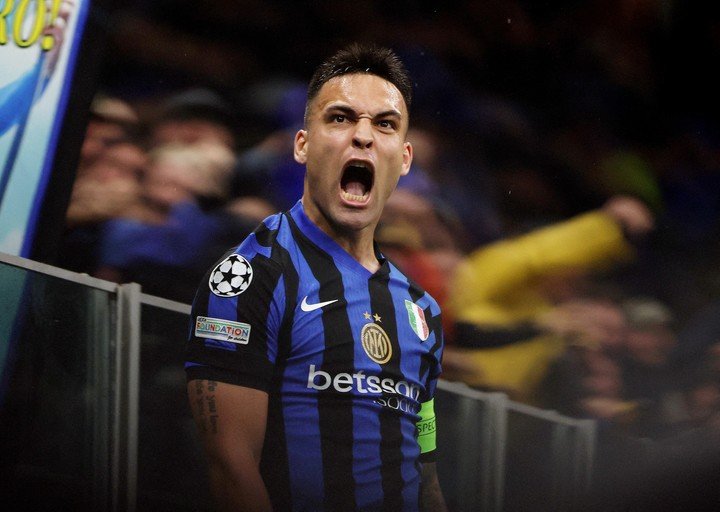 Lautaro Martínez en Inter. (REUTERS)