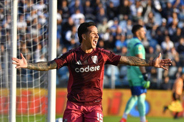 Driussi sería uno de los preservados por MG para el superclásico (Prensa River).