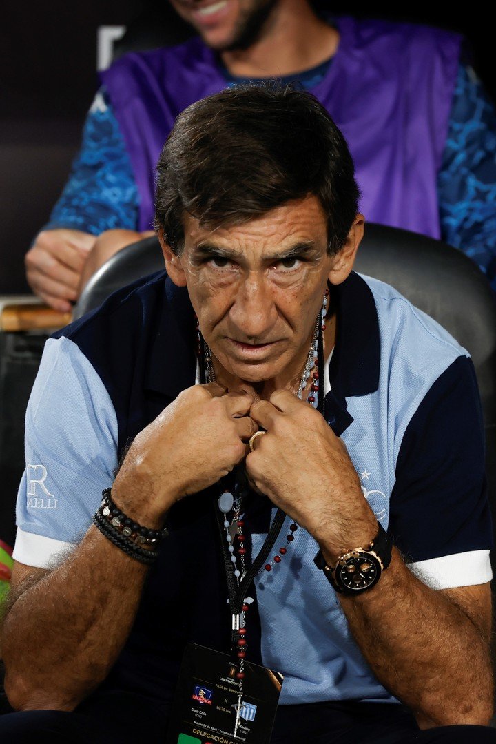 Racing marcha segundo en el Grupo E con cuatro puntos. (Chile). EFE/ Elvis González