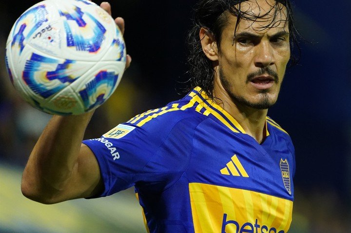 Cavani, la estrella de Boca en el Mundial de Clubes.