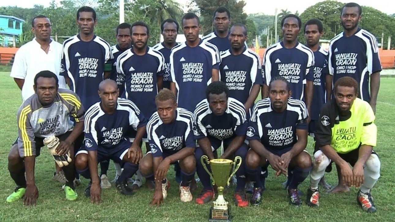 El Tafea FC de Vanuatu, el equipo con el récord de más ligas locales ganadas al hilo.