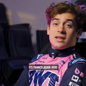 Alpine le da pista a Franco Colapinto en redes: el argentino presentó el circuito de Miami en el simulador