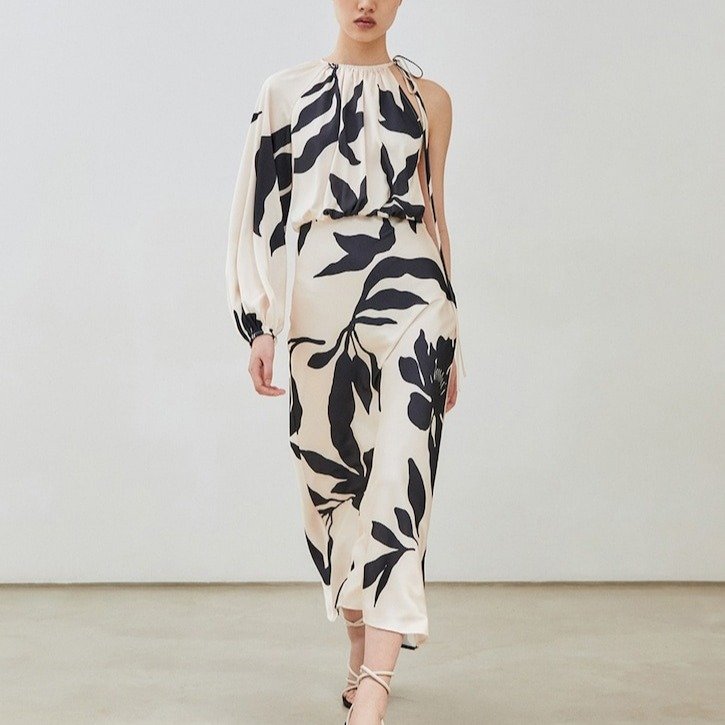 Sfera
Vestido asimétrico print