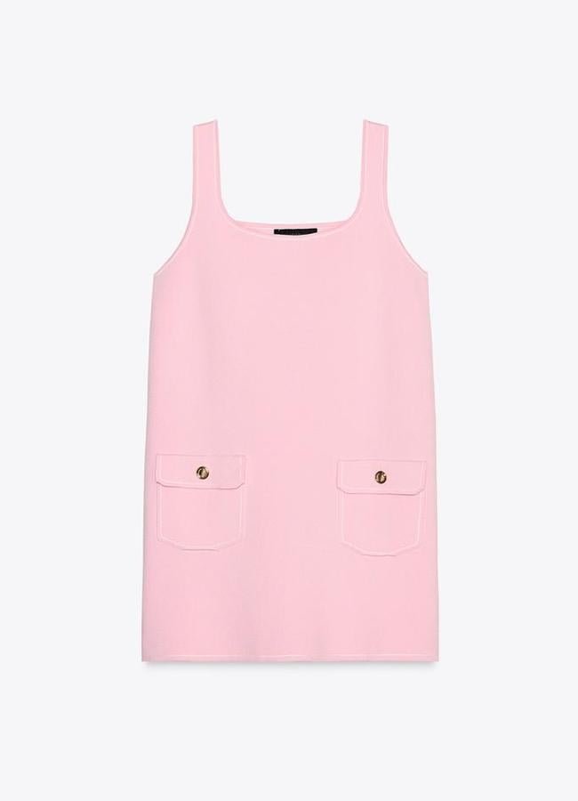 Vestido mini punto (29,95€)